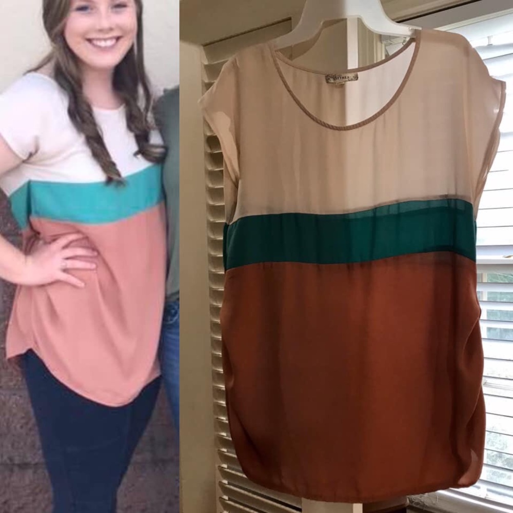 Multicolored blouse